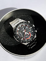 Часы на солнечной батареи годинник солар метал casio edifice EQS-920DB