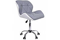 Кресло для дома и офиса стул Крісло офісне мебель сірий