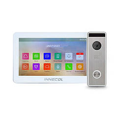 Комплект відеодомофону 7" INNECOL NEO HD (white) + Tantos Triniti HD