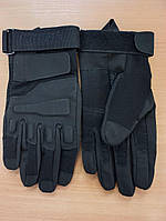 Тактичні рукавиці чорні арт 90423