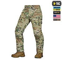 M-Tac штани Sturm Gen.II NYCO Extreme Multicam, тактичні штани мультикам, військові штани з наколінниками, штани зсу мультикам
