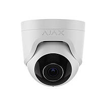 IP-відеокамера Ajax TurretCam (5 Мп/4 мм) white, дротова з роздільною здатністю 5 Мп і кутом огляду до 85°, фото 2