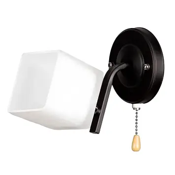 Бра SR-N3502/1W BK + CH L210*W120*H160