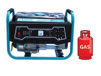 Генератор газово-бензиновый WARRIOR LT3900N-6, 2.8/3.0 кВт с ручным запуском