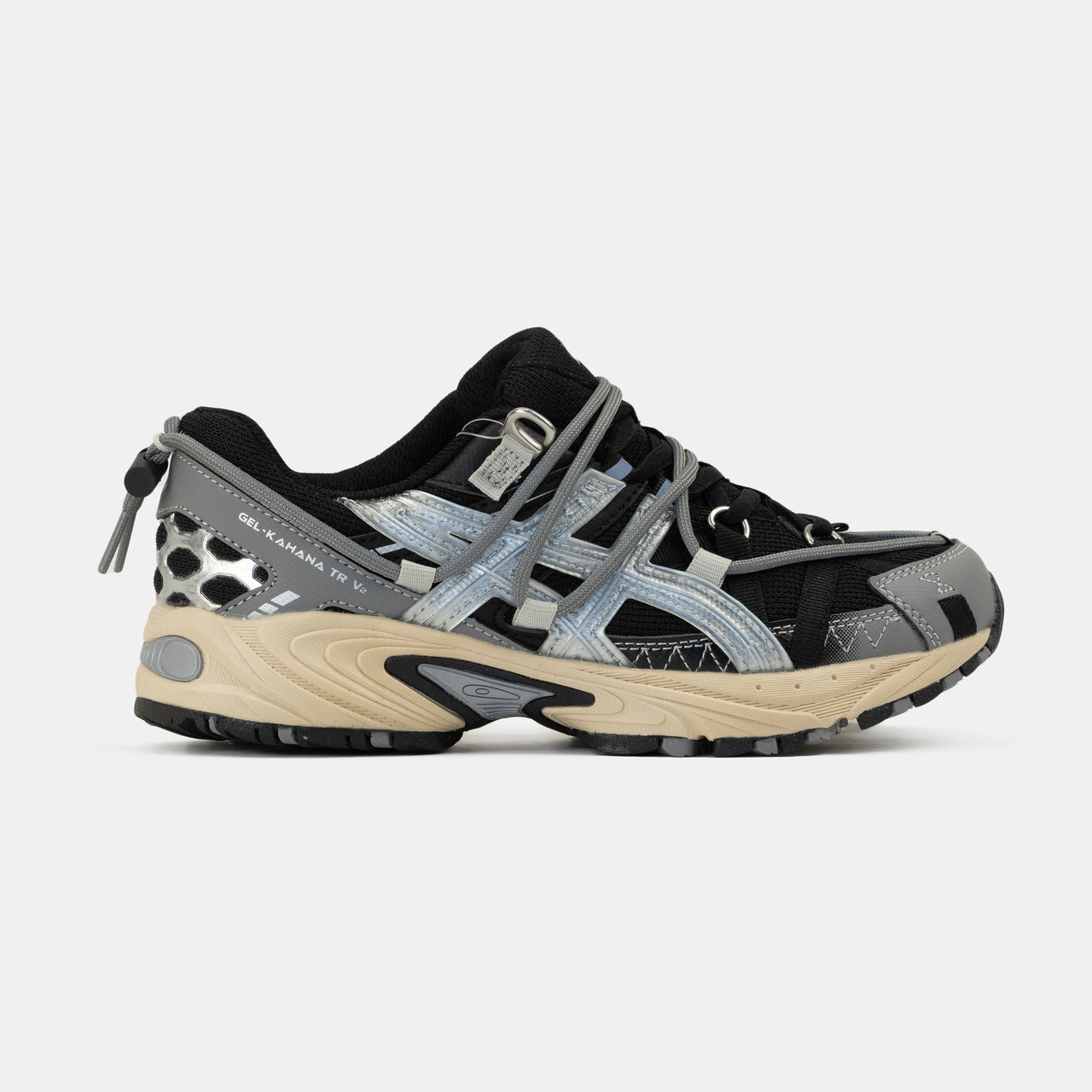 Кросівки Asics Gel-Kahana Trail V2 Urbancore / Асікс Гел-Кахана Трейл В2 Урбанкор Чорні із Сірим