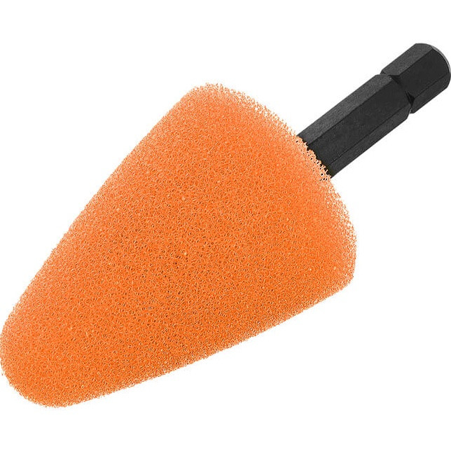 Полірувальний конус Zvizzer Detailing Pad Cone, Ø 40 x 30 мм Помаранчевий Середньої Жорсткості, фото 1