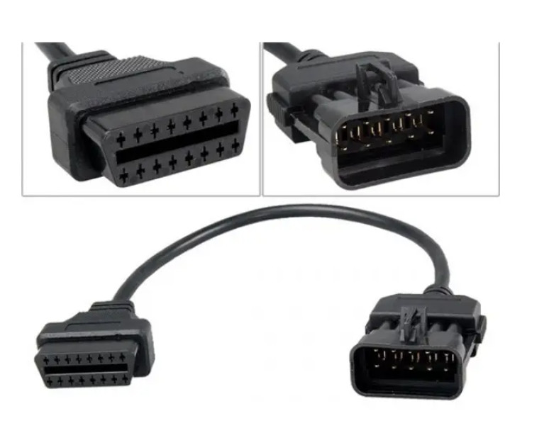 Кабель перехідник Opel 10 Pin Delphi Autocom ЯКІСНИЙ