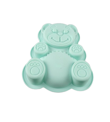 Форма для випікання силіконова Ведмедик Helios 10х15х4 см 1926 C-A
