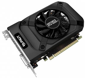 Відеокарта GeForce GTX 1050 Ti 4GB Palit StormX (NE5105T018G1-1070F) Б/В