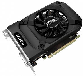 Відеокарта GeForce GTX 1050 Ti 4GB Palit StormX (NE5105T018G1-1070F) Б/В, фото 1