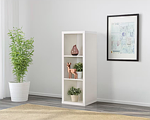 СТЕЛЛАЖ білий MS232 сумісний з аксесуарами IKEA KALLAX
