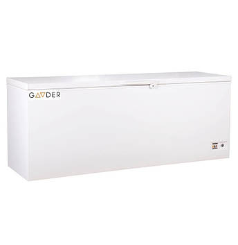 Ларь морозильный глухая крышка Gooder UDD 600 BK, фото 1