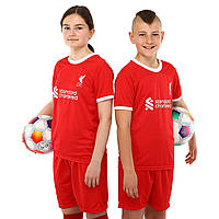 Детская футбольная форма Ливерпуль LIVERPOOL домашняя 2024 CO-6327 (на рост 110-155 см)