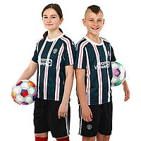 Детская футбольная форма Манчестер Юнайтед MANCHESTER UNITED гостевая 2024 CO-6217 (на рост 110-155 см)