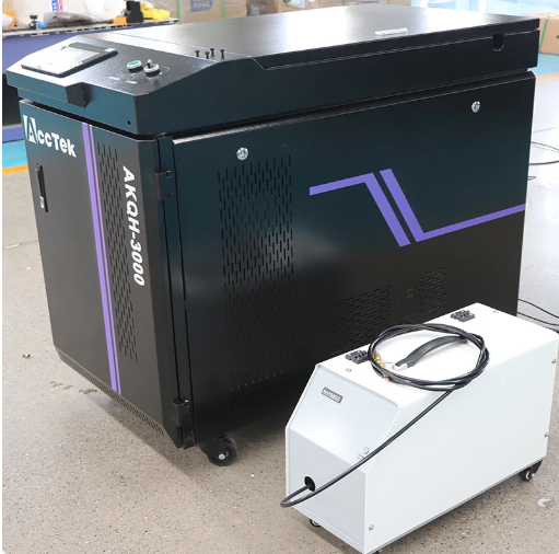 Аппарат лазерної очистки різки зварки 3 в 1, 3000W AKQH-3000