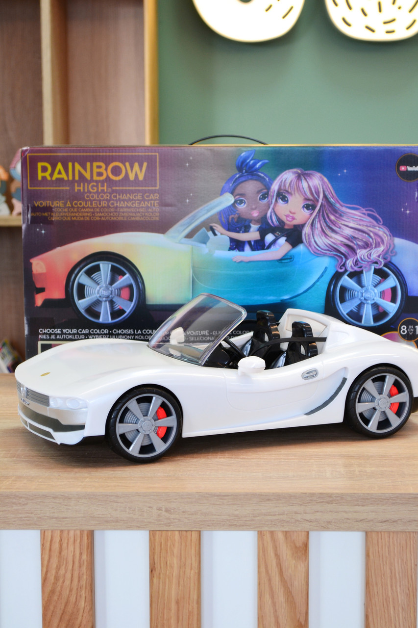 Автомобіль для ляльки RAINBOW HIGH Різнобарвне сяйво