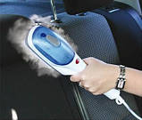 Ручний відпарювач для одягу Steam Brush парова праска щітка для прасування одягу пароочисник для тканин та дезінфекції, фото 5