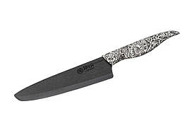 Ніж кухарський Samura Inca 187 мм Black (SIN-0085B)