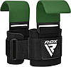 Гаки для тяги на зап'ястя RDX W5 Gym Hook Strap Army Green Plus, фото 3