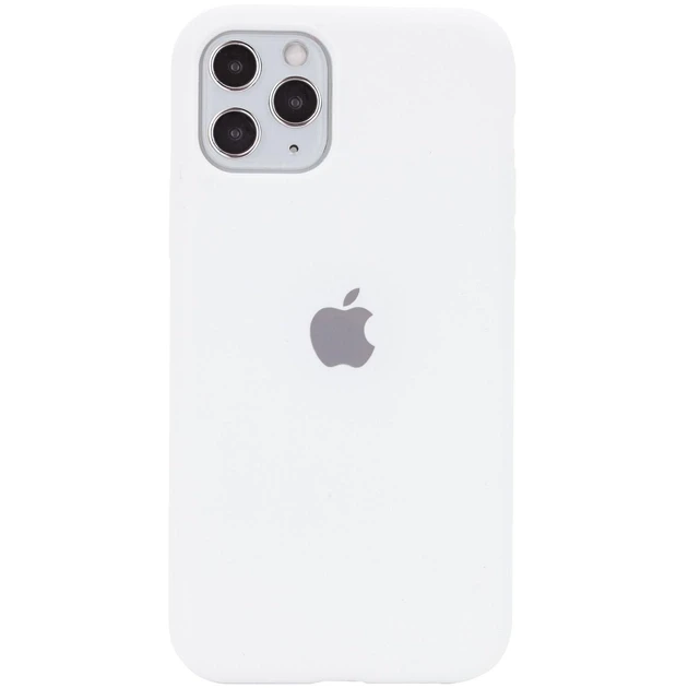 Чохол силіконовий для Айфон 11 Pro / Silicone Full Case для iPhone 11 Pro(Білий/ White), фото 1