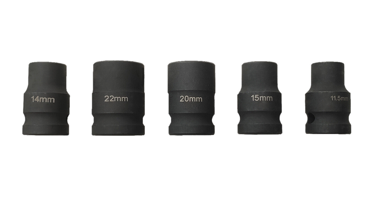 Набір головок для гальмівних супортів 5 предметів REWOLT T6031