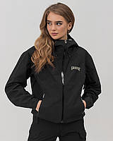 Женская черная ветровка куртка ShieldTech, женская черная ветровка