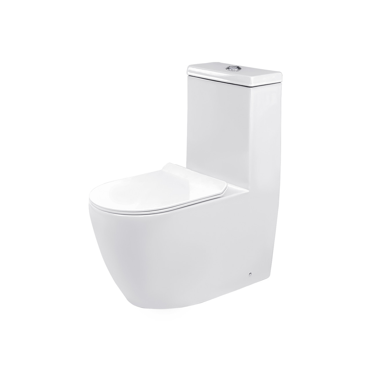 Унітаз моноблок INSANA Ermin 670*370*840 білий