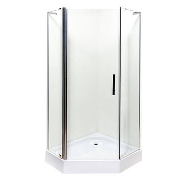 Душова кабіна INSANA Ethna Clear P91 С 90x90x200 низький піддон, фото 1