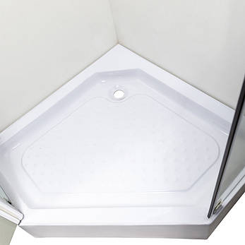 Душова кабіна INSANA Ethna Clear P91 С 90x90x200 низький піддон, фото 4