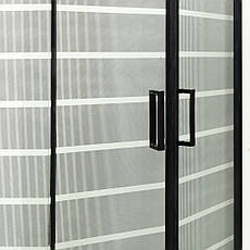 Душова кабіна INSANA Ida Black P 92/5 B LN 90х90х205 низький піддон, фото 5