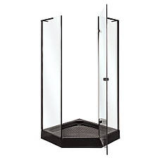 Душова кабіна INSANA Romilda 100x100x210 низький піддон, фото 3