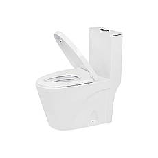 Унітаз моноблок INSANA Marvin 680*370*770 білий, фото 2