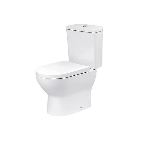 Унітаз компакт INSANA Ronan 720*400*810 білий, фото 1