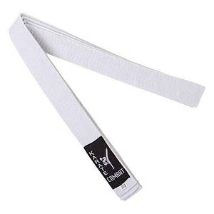 Пояс для кімоно COMBAT білий 2,8 м