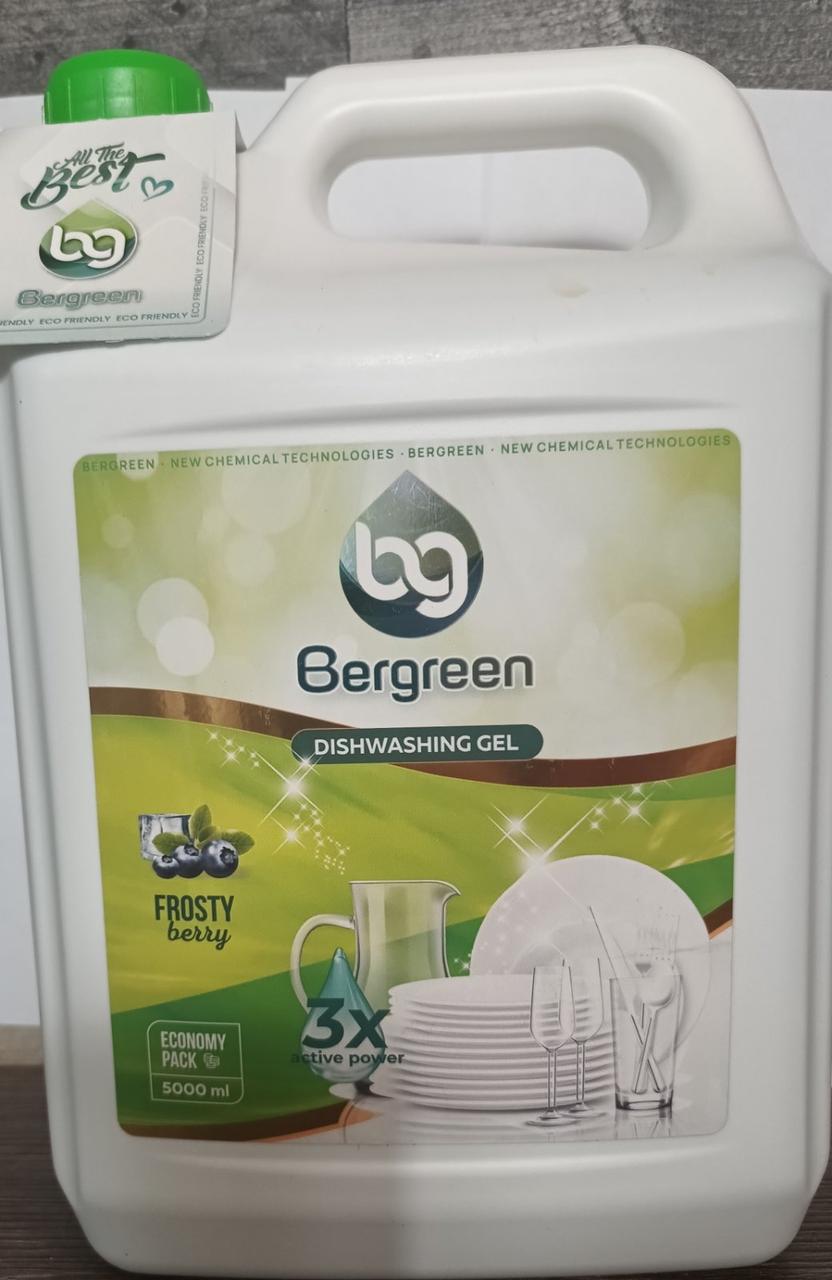 Засіб для миття посуду Bergreen frosty berry 5л