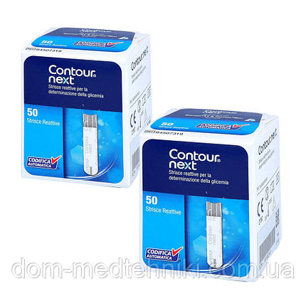 Тест-смужки Contour Next, 100 шт., фото 2