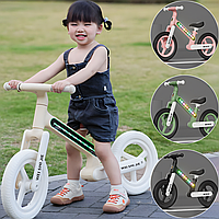 Велобег с подсветкой, велосипед без педалей BA01, колеса 12 дюймов, от 2 до 5 лет, нагрузка до 40 кг, сплав