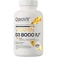 OstroVit Vitamin D3 8000 IU 200 tabs