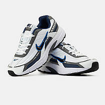 Чоловічі Кросівки Nike Initiator White Grey Blue / Найк Ініціатор Білі з Сірим та Синім, фото 5