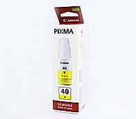 Оригинальные чернила Canon PIXMA GL-40 Y G5040 / G6040 / G7040 / Yellow,70 ml 3402C001