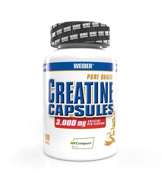 Креатин Weider Pure Creatine Capsules 200 caps