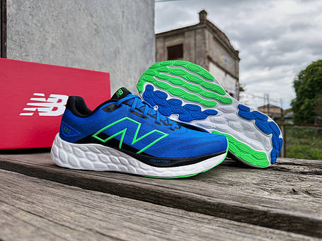 Чоловічі кросівки New Balance Fresh Foam X 680 v8 M680LB8 сині Оригінал, фото 1