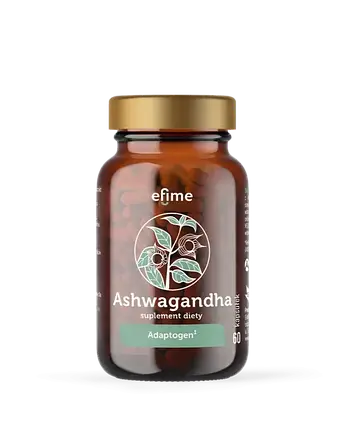 Efime Aшваганда Adaptogen — капсули 60 шт., фото 1