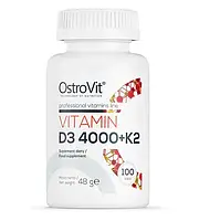 OstroVit Vitamin D3 4000 + K2 100 tabs