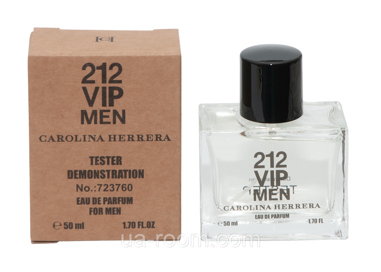 Тестер DUBAI чоловічий Carolina Herrera 212 Vip Men, 50 мл
