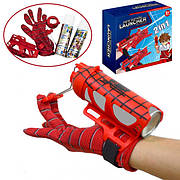 Рукавичка Людини Павука, стріляє павутиною (2 балончики з павутиною, тримач, рукавичка Спайдермена) F66-8