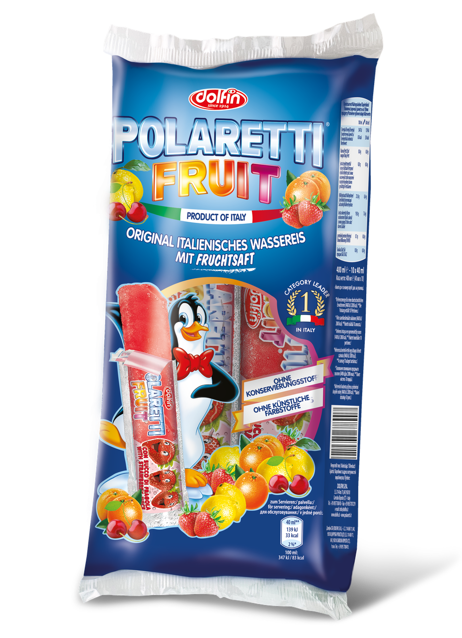 Фруктовий лід Polaretti Fruit 400 грам TM Dolfin