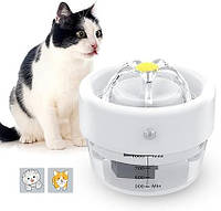 Кошачий фонтан для воды Automatic Pet Water Fountain TZ-WF02 Автоматический фонтанчик для воды 1л