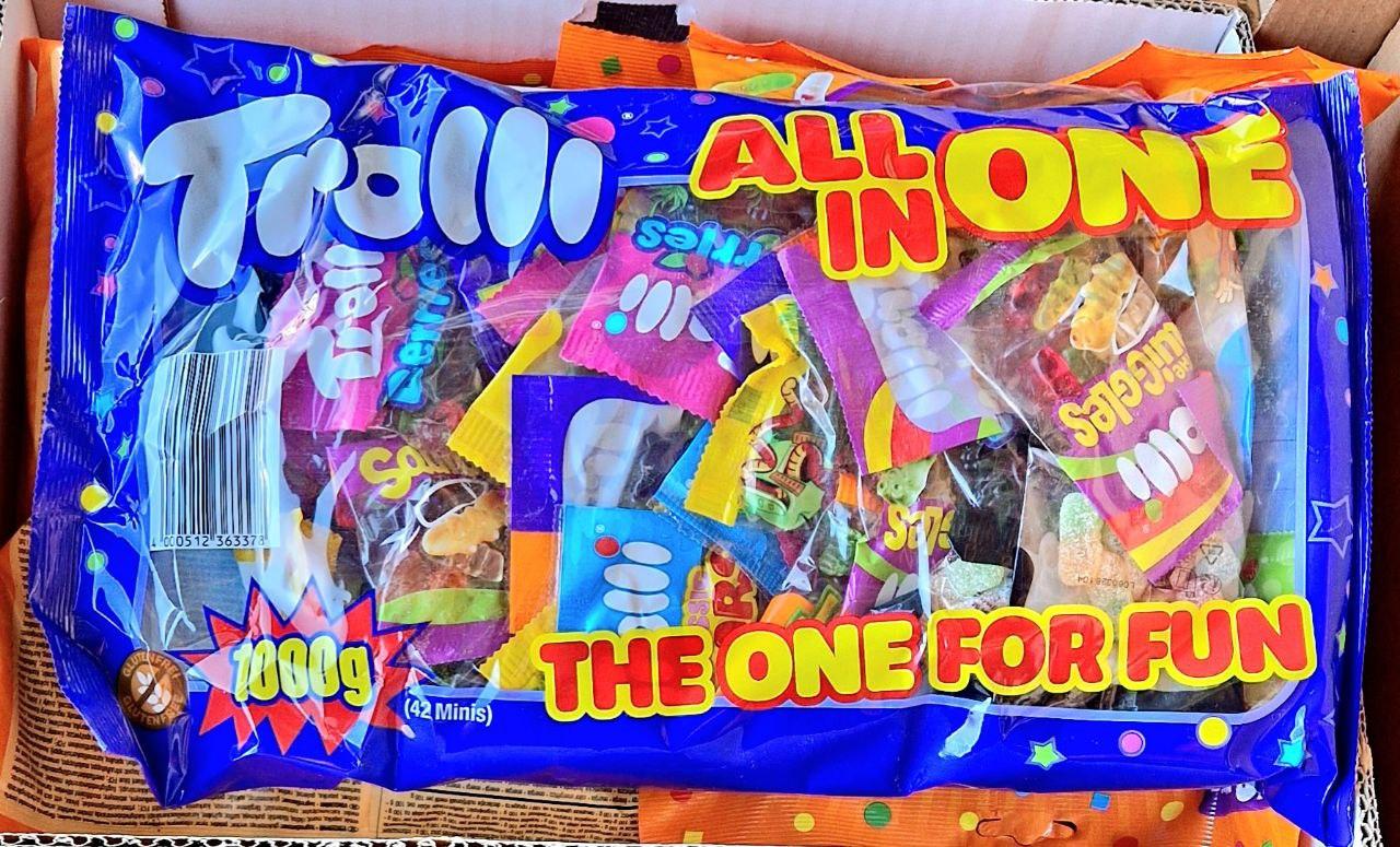 Желейки Мікс Trolli 1 кг.