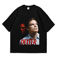 Футболка с принтом Декстер Dexter XL Черный